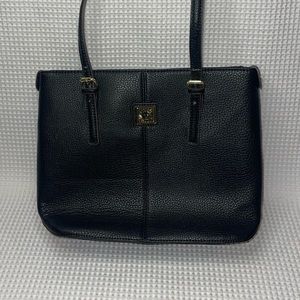 Anne Klein Classic Black Tote Purse